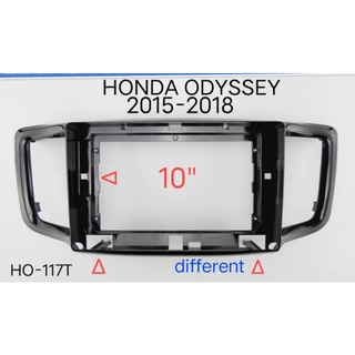 หน้ากากวิทยุHONDA ODYSSEY ปี2015-2018สำหรับใส่จอandroid10"