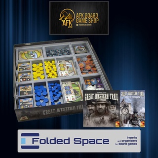 Great Western Trail + Rails to the North Expansion Folded Space Insert - Board Game - บอร์ดเกม