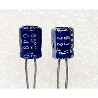 Elna RC3 22uf 6.3v (ราคา10ตัว) capacitor ตัวเก็บประจุ คาปาซิเตอร์