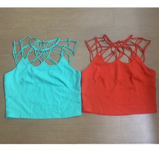 เสื้อครอปท๊อป (มือ2)