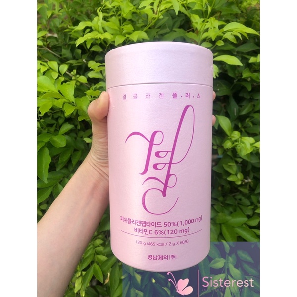 (EXP.26/11/2026) LEMONA GYEOL COLLAGEN RENEWAL COLLAGEN PLUS คอลลาเจนรสบลูเบอร์รี่ คอลลาเจนเกาหลี คอ