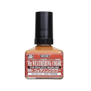 สีคราบสนิมอมส้ม MR.WEATHERING COLOR WC08 RUST ORANGE 40ml