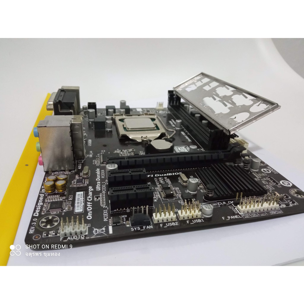 ชุด cpu+mb เจน4 i5 4590+ga h81m ds2