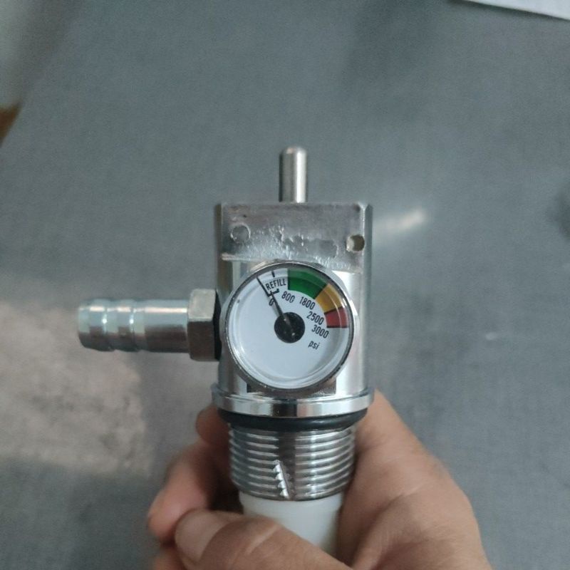 วาล์วดับเพลิงเยอรมันมือ1ขนาดเกจ 3000 PSI และควิกทูเวย์