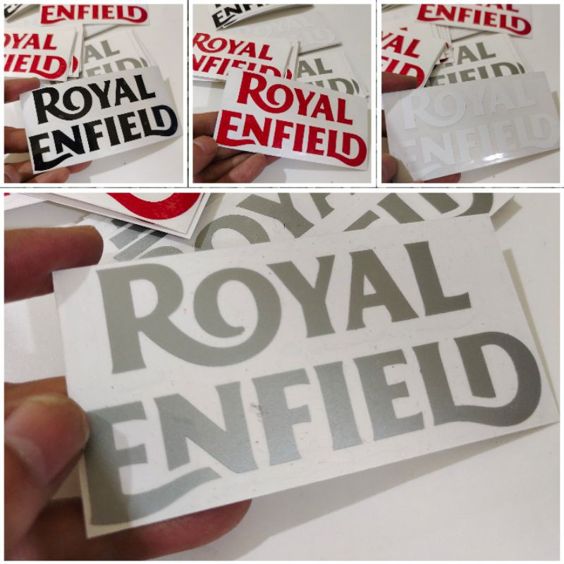 สติ๊กเกอร์ ROYAL ENFIELD CUTTING