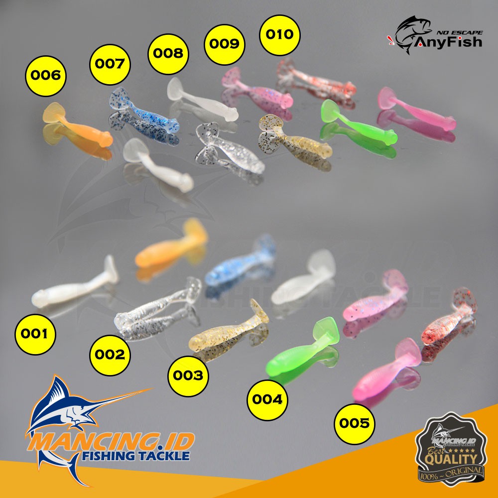 Anyfish Softlure Joco Shaker 1.2" เหยื่อตกปลา