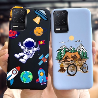 เคสโทรศัพท์มือถือแบบนิ่ม กันกระแทก ลายนักบินอวกาศน่ารัก สําหรับ Realme 8 5G 4G 8 Pro Realme8 RMX3241 RMX3085 2021