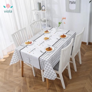 ผ้าปูโต๊ะ พลาสติกปูโต๊ะ  💌วัสดุpeva  ลายน่ารัก กันน้ำกันน้ำม…