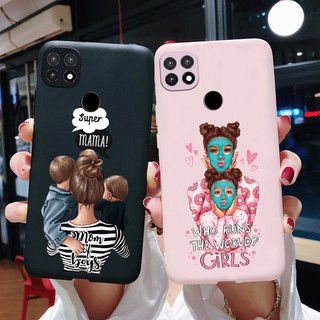 เคสโทรศัพท์มือถือซิลิโคน Tpu ลาย Super Mom สําหรับ Oppo A15 A15S Cph2185 Oppoa15 A 15 Bumper 2020