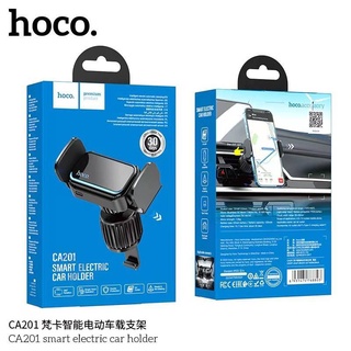 Hoco CA201 Smart Sensing Electric Air Outlet ที่ยึดโทรศัพท์​ในรถยนต์​ แท้100%