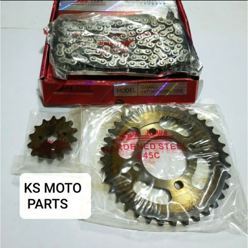 RANTE GIR SET / GIR PACKAGE GRAND, LEGEND, PRIMA (S45C STEEL MATERIAL)
