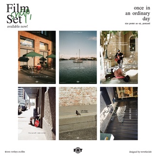 postcard - poster film snap โปสการ์ด โปสเตอร์ ตกแต่งโต๊ะ ตกแต่งห้อง fatclub