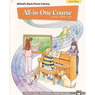 หนังสือเปียโน Alfred piano library: All-in-One Course Book Three