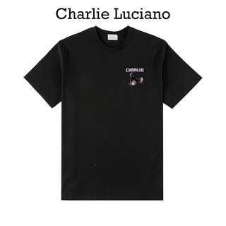 Charlie Luciano ใหม่ เสื้อยืดแขนสั้น พิมพ์ลาย Bambi แฟชั่นฤดูร้อน สําหรับผู้ชาย