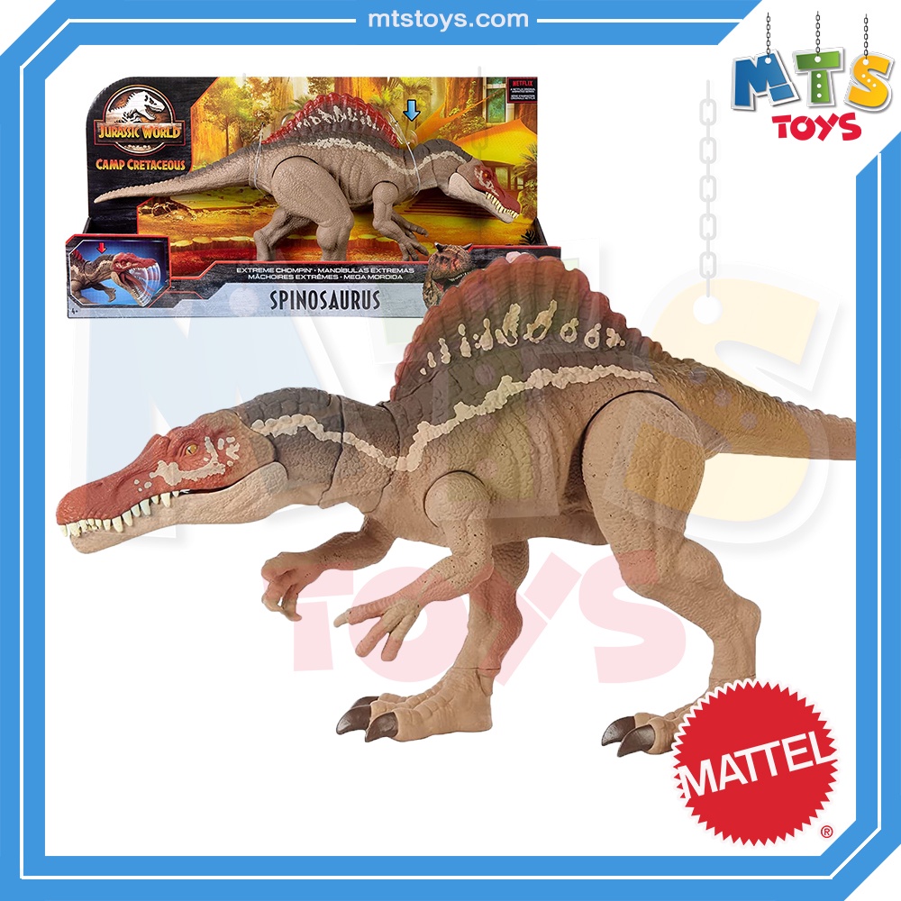**MTS Toys**Mattel Jurassic World Camp Cretaceous : HCG54 Spinosaurus [ความยาวจากหัวถึงหาง 55 ซ.ม.]