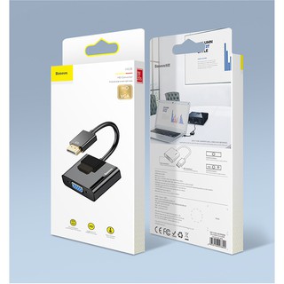 BASEUS Convert HD4K to VGA HD Converter (Micro Power Supply+3.5mm Audio Frequency)