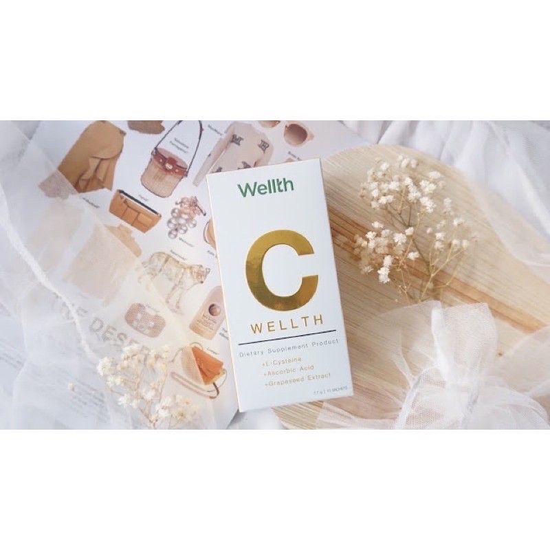 C Wellth วิตามินซีจากธรรมชาติ รูปแบบผงชงดื่ม ช่วยเพิ่มภูมิคุ้มกันให้กับร่างกาย