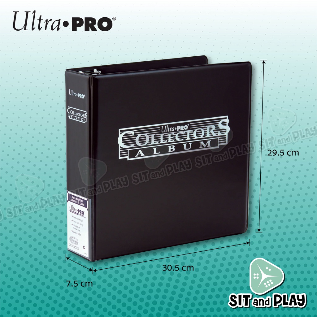 Ultra Pro 3 3 Ring Collectors Album อัลบั้ม แฟ้ม 3 ห่วง หนา 3 นิ้ว