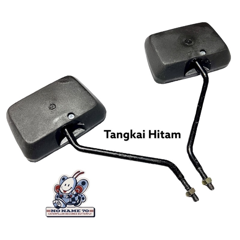 Hitam กระจกมองหลัง สีดํา สําหรับ Honda supercup c700 12imi