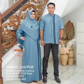 ฟรี KHIMAR ชุดเดรสมุสลิม Shari Couple Eid Hajatan Recitation