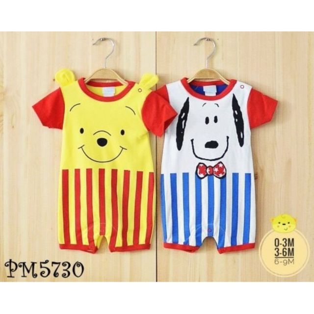 บอดี้สูท🐳 มี size 0-3M 3-6M 6-9M  🐳 ทั้งหมด 2 ชุด​