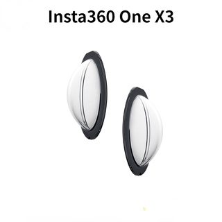 Insta360 X3 ตัวป้องกันเลนส์ แบบเหนียว สําหรับ Insta 360 ONE X 3 ฝาครอบเลนส์ อุปกรณ์เสริม