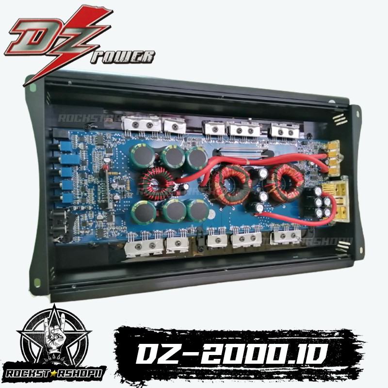 DZ-POWER 2000.1 D แอมป์ขับซับ CLASS D 2CH. 3000W ขับลำโพงซับ10 - 12 นิ้ว เพาเวอร์แอมป์รถยนต์ เพาเวอร