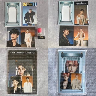 โปสการ์ด nct 2020 postcard + frame set pt.1  / photo stamp / สแตนดี้ แจฮยอน จองอู วินวิน ซองชาน จอห์นนี่