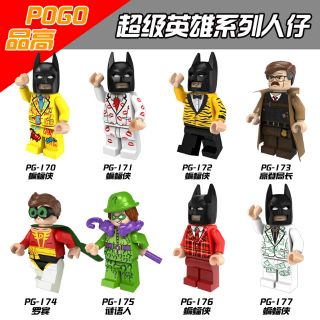 เลโก้จีน POGO 170-177 Minifigures (สินค้าใหม่ในซอง ไม่มีกล่อง)