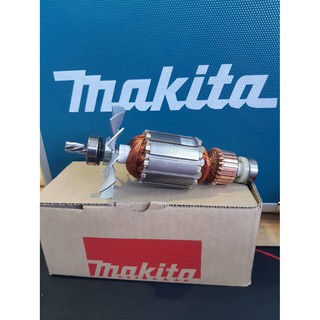 Makita armature part no. 512638-4 อะไหล่ทุ่น สว่านไฟฟ้า ยี่ห้อ มากีต้า รุ่น 6300-4 ของแท้ made in japan part no.512638-4