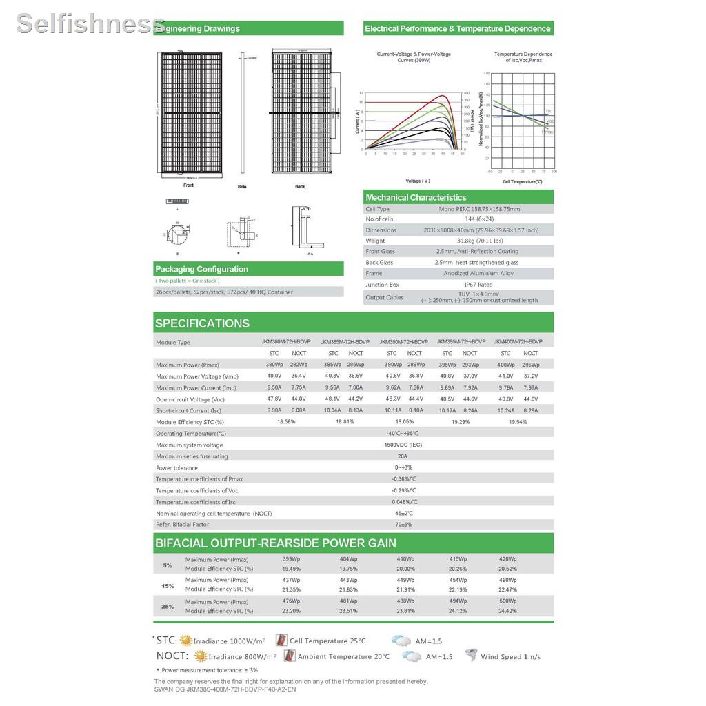 🐝คุณภาพสูง🐝☋(1แผงต่อออเดอร์) แผงโซล่าเซลล์  โมโน-ฮาร์ฟเซลล์ Mono Half Cut 410w 450W 460w 535W 540W J