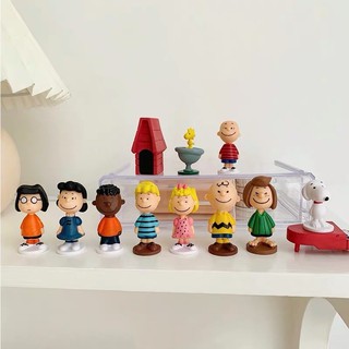 Model Peanuts Snoopy โมเดลครอบครัวสนูปปี้