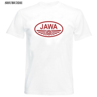 เสื้อยืด พิมพ์ลายรถจักรยานยนต์ Jawa Motorcycles สไตล์วินเทจ แฟชั่นสําหรับผู้ชายS-5XL