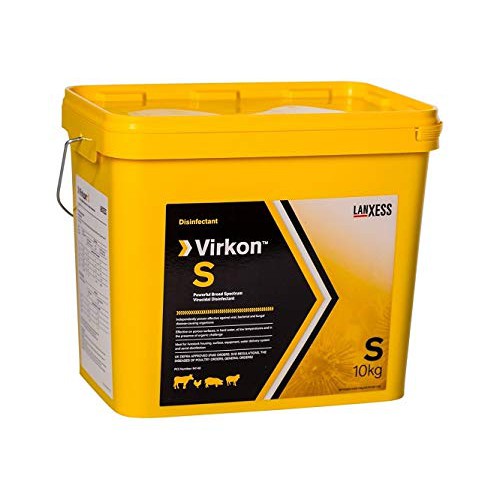 Virkon s เวอคอนเอส สำหรับฆ่าเชื้อและป้องกัน ASF ไวรัส แบคทีเรียทุกชนิด 10kg