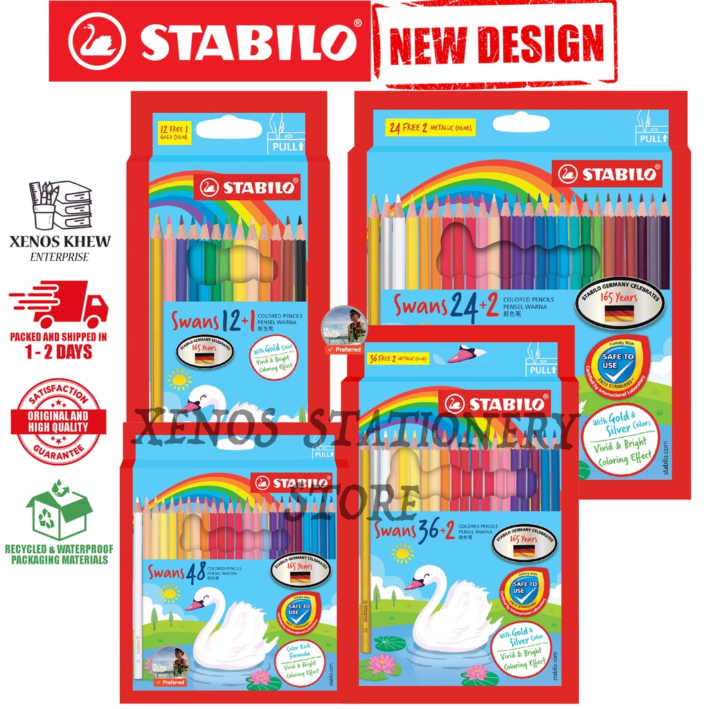STABILO COLOUR PENCIL (1873R / 1878R / 1879R / 1870S13 / 1870S26)