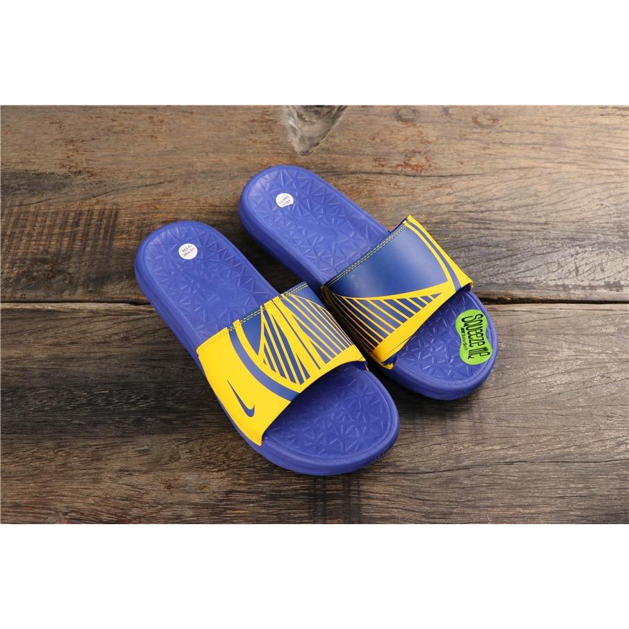 golden state warriors nike slides