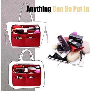 Organize Insert Bag in Bag กระเป๋าจัดระเบียบ กระเป๋าจัดระเบียบขนาด 20CM 25CM 30CM T0087 - T0116