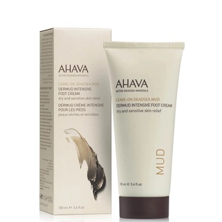 พร้อมส่ง ของแท้ AHAVA Dermud Intensive Foot Cream 100ml