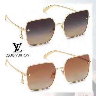 **do** แว่นตากันแดด แว่นตากันแดดทรงสี่เหลี่ยมรุ่น LV CHARM มี 2 สีให้เลือก สินค้าใหม่ ของแท้