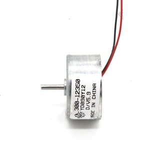 Micro Mini 24mm Round Motor 300-12350 Solar DC Motor DC 1.5V-12V 9V for Solar Panel Diy Electric Hobby Toy Model Accesso