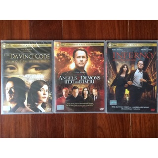 The Da Vinci Code+Angels &amp; Demons+Inferno/รหัสลับระทึกโลก+เทวากับซาตาน+อินเฟอร์โน โลกันตนรก(ดีวีดีฉบับพากย์ไทยเท่านั้น)