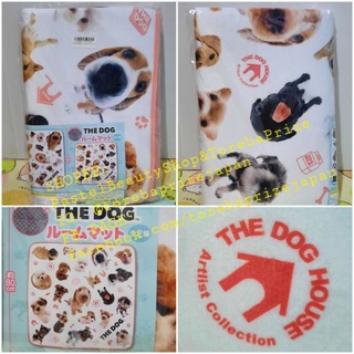 พร้อมส่ง✅[TOREBA][🇯🇵นำเข้าจากญี่ปุ่น🇯🇵]พรม พรมปูพื้น ลายน้องหมา The Dog Room Mat สีชมพู