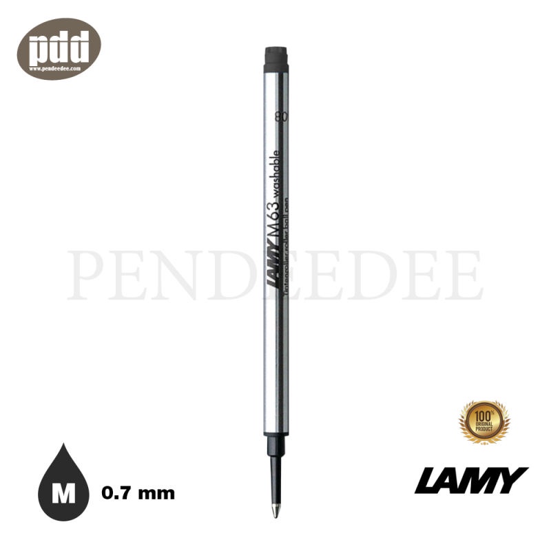 ไส้ปากกาโรลเลอร์บอล LAMY M63 Rollerball Pen Refill หัว M 0.7 มม.  [เครื่องเขียน pendeedee]