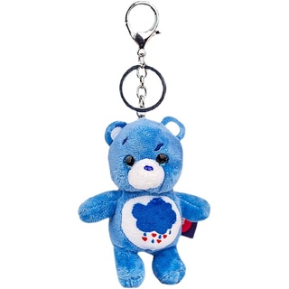 ▤▪Qingxiu Wechuang Care Bears Love Bear Plush ตุ๊กตาเด็กการ์ตูนอะนิเมะตุ๊กตาพวงกุญแจจี้