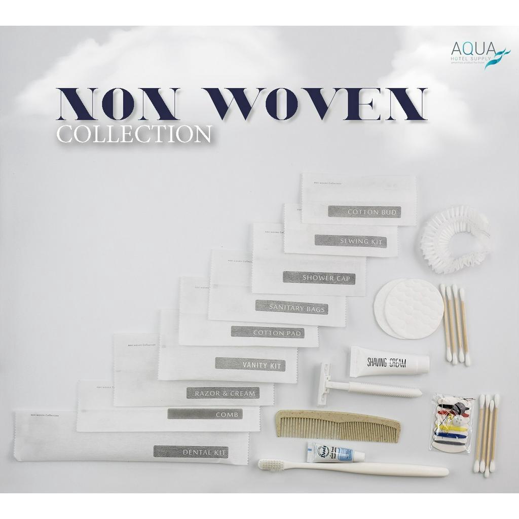รุ่น Non Woven ซองกระดาษ งานซอง ของใช้ในโรงแรม Amenities Kit ของใช้ในห้องน้ำ hotel supplies อเมนิตี้
