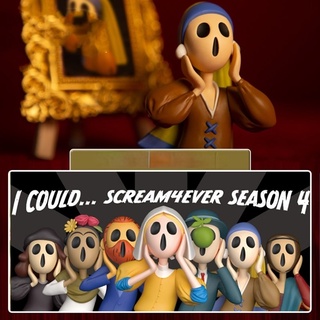 ★Hgtoys★[Optional] [ ] ตุ๊กตา Scream 4EVER World Famous Paintings 4th Generation Series ของเล่นสําหรับเด็ก