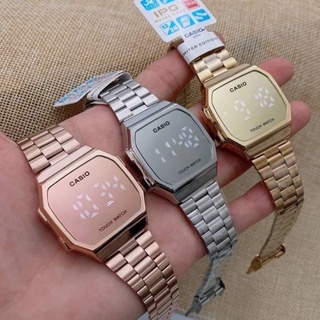 🇹🇭🇹🇭🇹🇭 Casio Vintage touch Watch สินค้ามาใหม่ล่าสุด หน้าจอระบบสัมผัส LED พร้อม แถมฟรีกล่องใส่นาฬิกา+ตั้งเวลาพร้อมส่ง