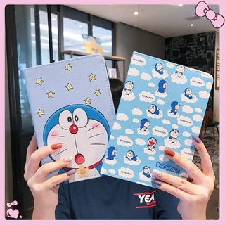 Doraemon เคสไอแพด ลายการ์ตูน iPad Gen 7/8/9 10.2 / iPad 2 3 4 / iPad Pro 9.7 Air1 Air2 / iPad Pro 10.5 / ipad Mini 1 2 3 4 5  Smart Case