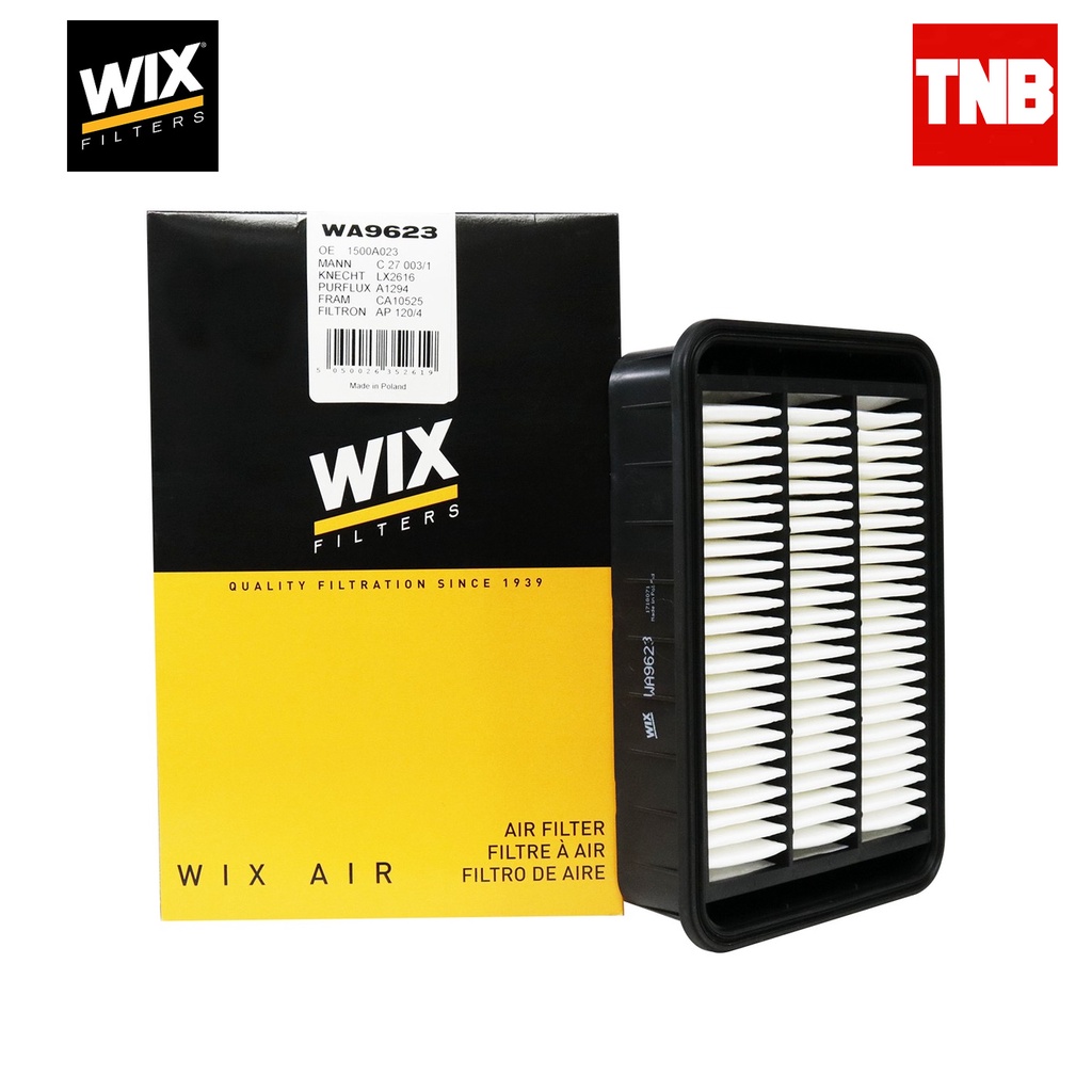 Wix กรองอากาศ Mitsubishi Lancer Ex 1.8 2.0 มิซซูบิชิ แลนเซอร์ ปี 2008-2012