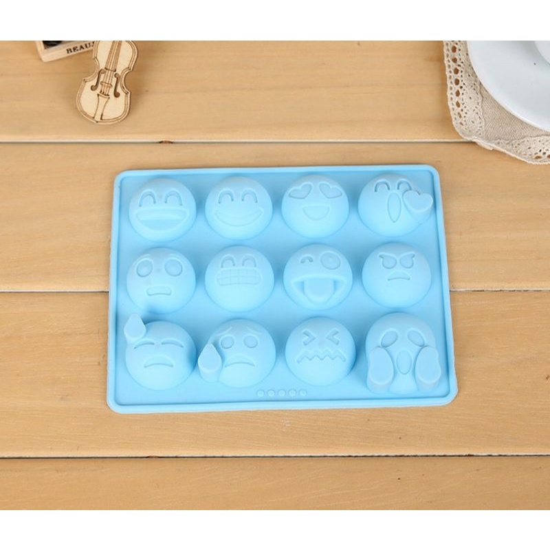 CC163 Emoji Jelly Mould/Emoji表情趣内衣菜模具